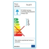 Sufitowa LAMPA plafon PINNE SOL TH077 prostokątna OPRAWA liniowa metalowa LED 38W 3000K belka biała