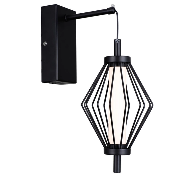 Ścienna lampa na przedpokój Sevil WL-34403-1-BK LED 5W 3000K czarny