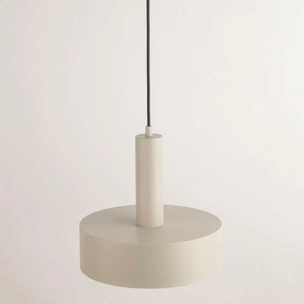 Pojedyncza lampa wisząca Vitrum 40807 Sigma do salonu beżowa