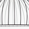 Druciana lampa wisząca Blacky 99392/06 nad stół czarny