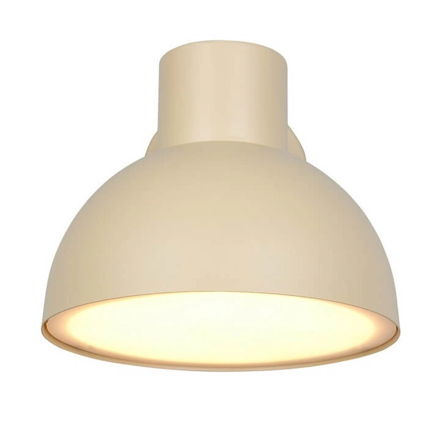 Kinkiet ścienny do salonu ELBE 262360166 kopuła IP44 beżowy