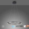 Lampa zwisająca pierścieniowa RITUS 15394-13 LED 31,5W 3000K antracyt