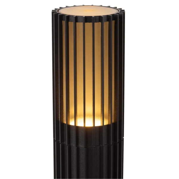 Zewnętrzny słupek na taras Timbala 11841/01/30 podłużny IP44 czarny