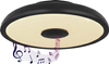 Lampa sufitowa Raffy 41366B z głośnikiem LED 18W 3000-6500K czarna