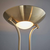 Lampa podłogowa do czytania Rome ROME-AN regulowana mosiądz biały