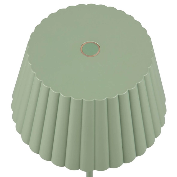 Stołowa lampka na taras Suarez R57706149 LED 2W 3000K IP44 zielona