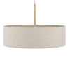 Nowoczesna wisząca lampa SANTANA 11653 do jadalni kremowa