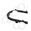 Kulista lampa wisząca ALURE MSE1501100606/MILK nad stół balls biała czarna