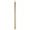 Wisząca lampa salonowa Lunga LP-894/1P GD nowoczesna tuba metalowy sopel złoty