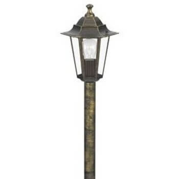 Ogrodowa latarnia tarasowa VELENCE 8240 metalowa IP43 antyczne złoto