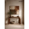 Brązowy stół do jadalni ORIZON MM001501100343 drewniany 120x45cm
