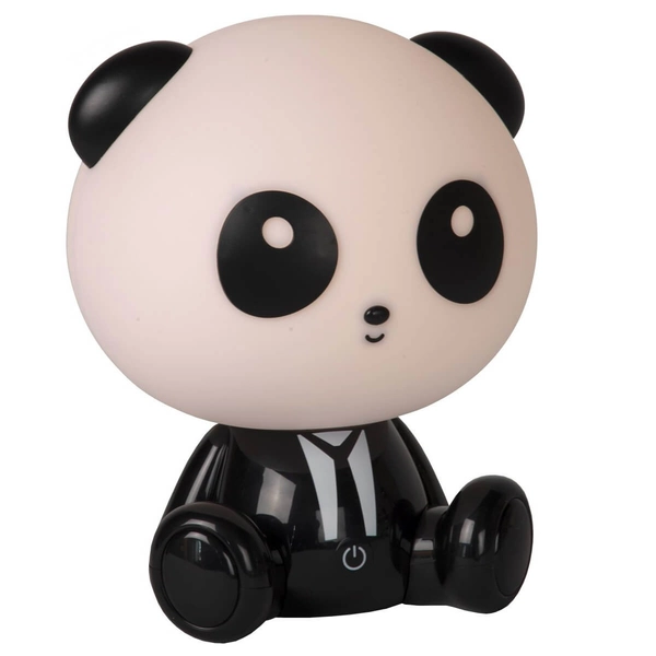 Dziecięca lampa nocna Dodo PANDA LED 3W animals czarna biała