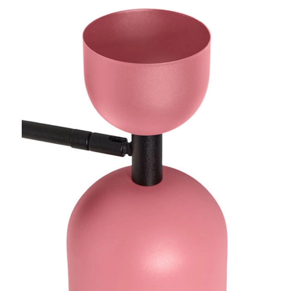 Ścienna lampa do salonu Supuru SUK18020 nad łóżko czarna różowa