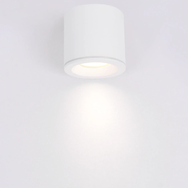 Łazienkowa lampa sufitowa LUNA CL0103-WH Yaskr IP65 hermetyczna biała