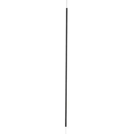 LAMPA sufitowo Podłogowa BUGA LE41360 Luces Exclusivas metalowa OPRAWA zwis LED 20W 3000K z mocowaniem do podogi czarny