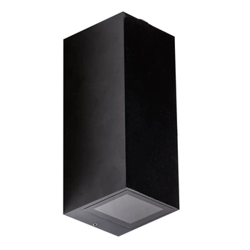 Ścienna lampa zewnętrzna góra-dół JAKE AZ4269 Azzardo IP54 czarny