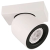 Spot LAMPA sufitowa NUORA SPL-2855-1B-WH Italux metalowa OPRAWA regulowany reflektorek plafon biały czarny