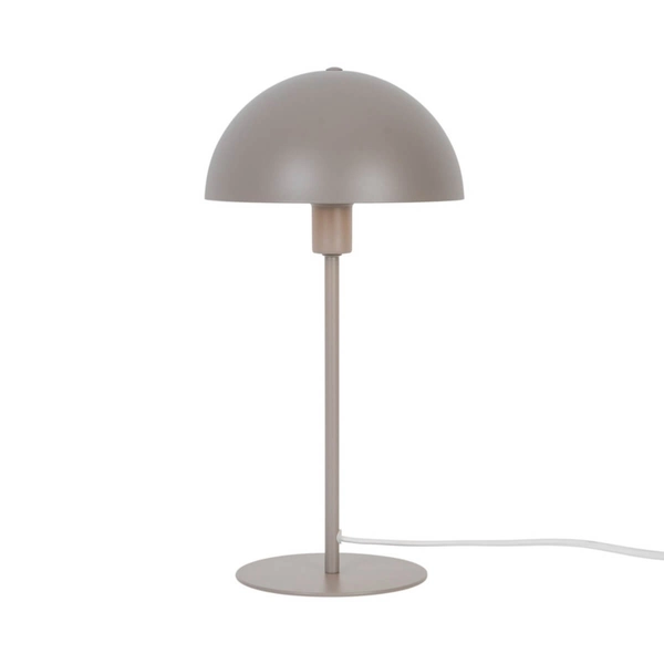 Stołowa lampka do sypialni Ellen 2213755009 grzybek brązowy