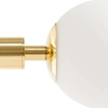 Plafon LAMPA sufitowa CUMULUS 3 10756805 Kaspa modernistyczna OPRAWA szklane kule balls molekuły złote białe