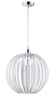 Przezroczysta lampa wisząca Zucca 304100100 zwis ball do jadalni