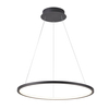 Lampa wisząca Vinola PND-56135B-040RPC-BK-3KS4K Italux LED 24W 3000-4000K czarna