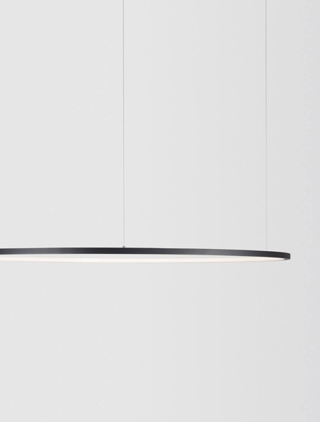 Metalowy żyrandol TOLUCA LE42782 do pokoju LED 58W 3000K czarny