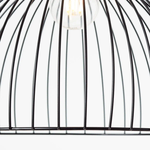 Wisząca lampa nad stół Blacky 99391/06 druciana czarny