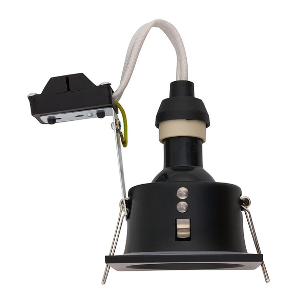 Lampa podtynkowa do łazienki Delta 8370 czarny wpust schodowy