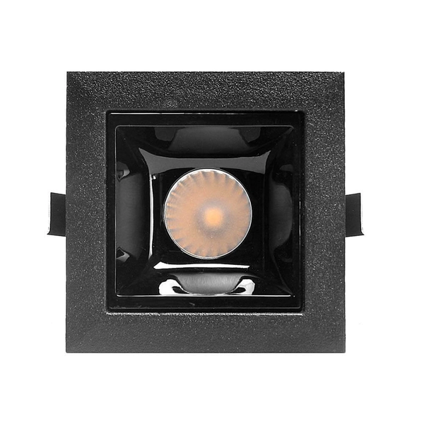 Wpuszczana lampa Glare 3039 Brosline LED 2W 4000K do kuchni czarny