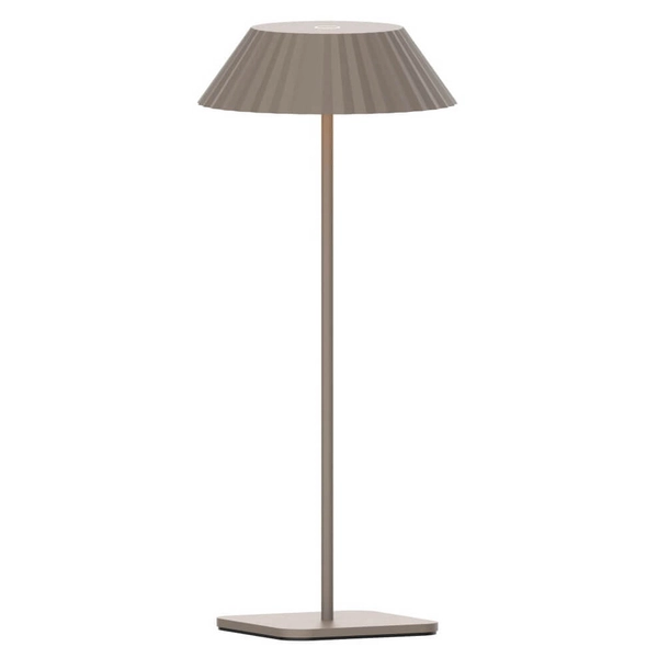 Lampa stołowa na taras MUFFIN T0065 LED 2,2W 2700K IP44 beżowa