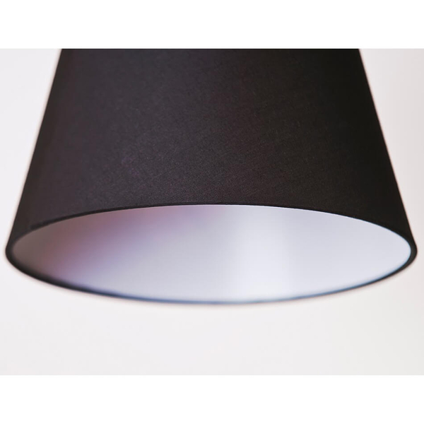 Lampa stojąca jadalniana Zyta AZ1849+AZ2600 regulowana z abażurem czarna