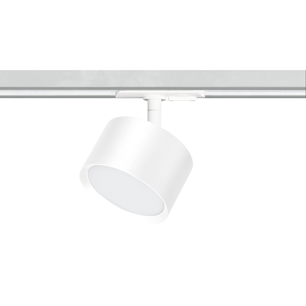 Szynowa lampa sufitowa okrągła Cyklop ML1198 1-fazowa biały