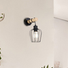 Industrialna LAMPA ścienna FABIAN 5244 Rabalux druciany kinkiet do salonu czarny