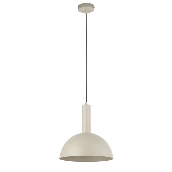 Lampa wisząca Vitrum 40805 Sigma kopuła do kuchni  beżowa