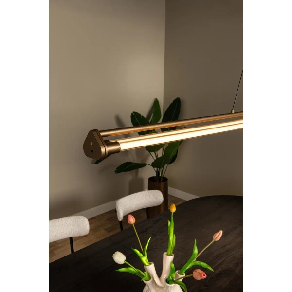 Wisząca lampa podłużna Janderin 24405/34/05 LED 16,5W 2200-3300K brązowy