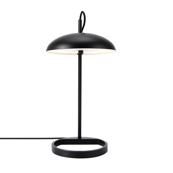 Stołowa lampka z wtyczką Versale 2220075003 metalowa czarny