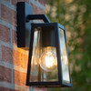 Ścienna lampa industrialna Matslot 29828/01/30 latarenka czarna