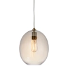 Szklana wisząca lampa L&-1106678 nad wyspę mosiądz przezroczysta