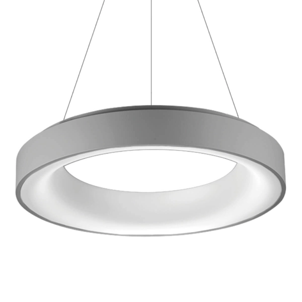 Ledowa lampa wisząca Sovana AZ2729 50W 3000-6500K ring szara