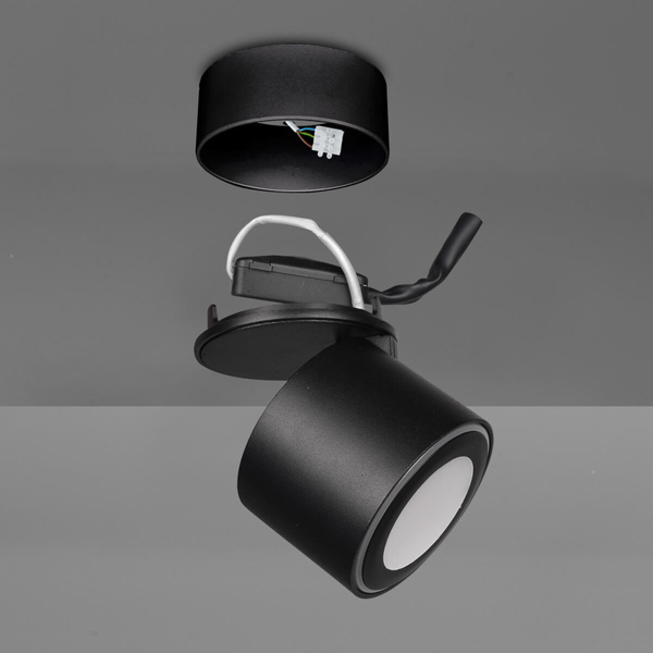 Sufitowa lampa TAURUS 652910132 Trio LED 5W 3000K reflektorek czarna