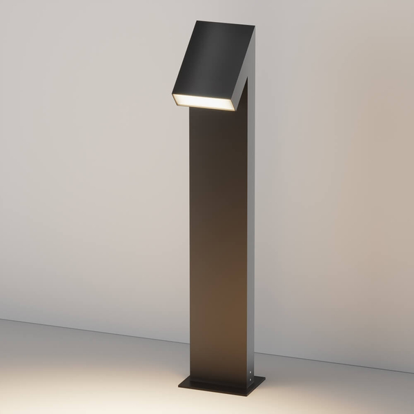 Metalowy słupek zewnętrzny Guss O592FL-L15GF3K LED 15W 3000K grafitowy