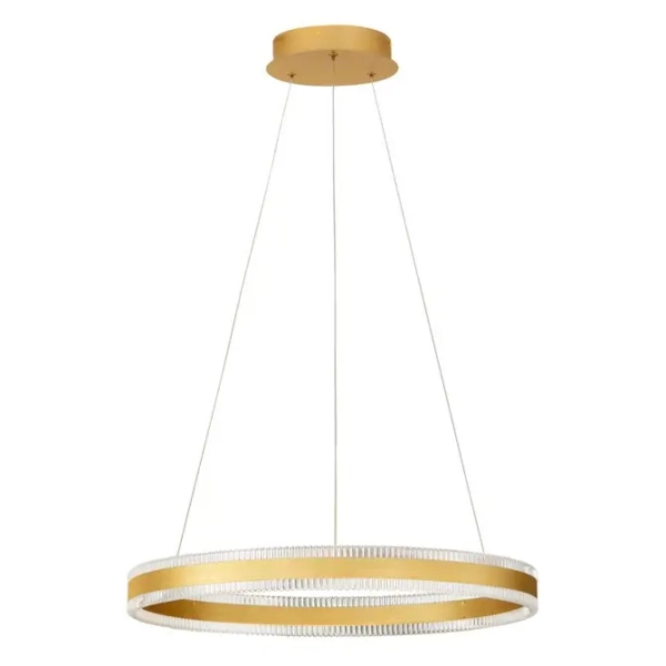 Pierścieniowa lampa wisząca DONTERIO LE45398 LED 46W 3000K ring złoty