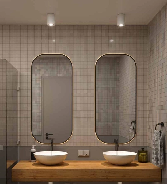 LAMPA sufitowa BASIC ROUND C0067 Maxlight metalowy downlight tuba SPOT biały