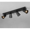 Regulowana lampa sufitowa Sharp 817100432 tuba punktowa do salonu czarna