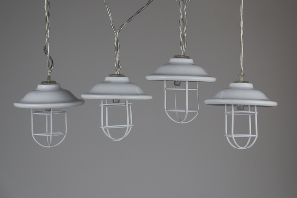 Dekoracyjny łańcuch na baterie do pokoju 10 LED 2,1m do pokoju ciepła