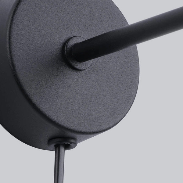 Kinkiet na wysięgniku SUBA SL.1164 Sollux z włącznikiem czarny