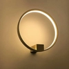 Ścienna lampa ring CIRCLE WALL kinkiet LED 13W 3000K złoty