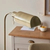 Stojąca lampa regulowana Pharmacy 114205 metalowa mosiądz