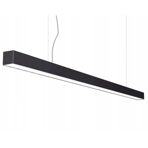 Wisząca lampa biurowa Office CGLAMPLIN40W listwa LED 40W czarna