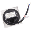 Wpuszczana LAMPA zewnętrzna KURS LED 03908 Ideus kwadratowa OPRAWA metalowy wpust LED 1,6W 4000K outdoor IP54 biały